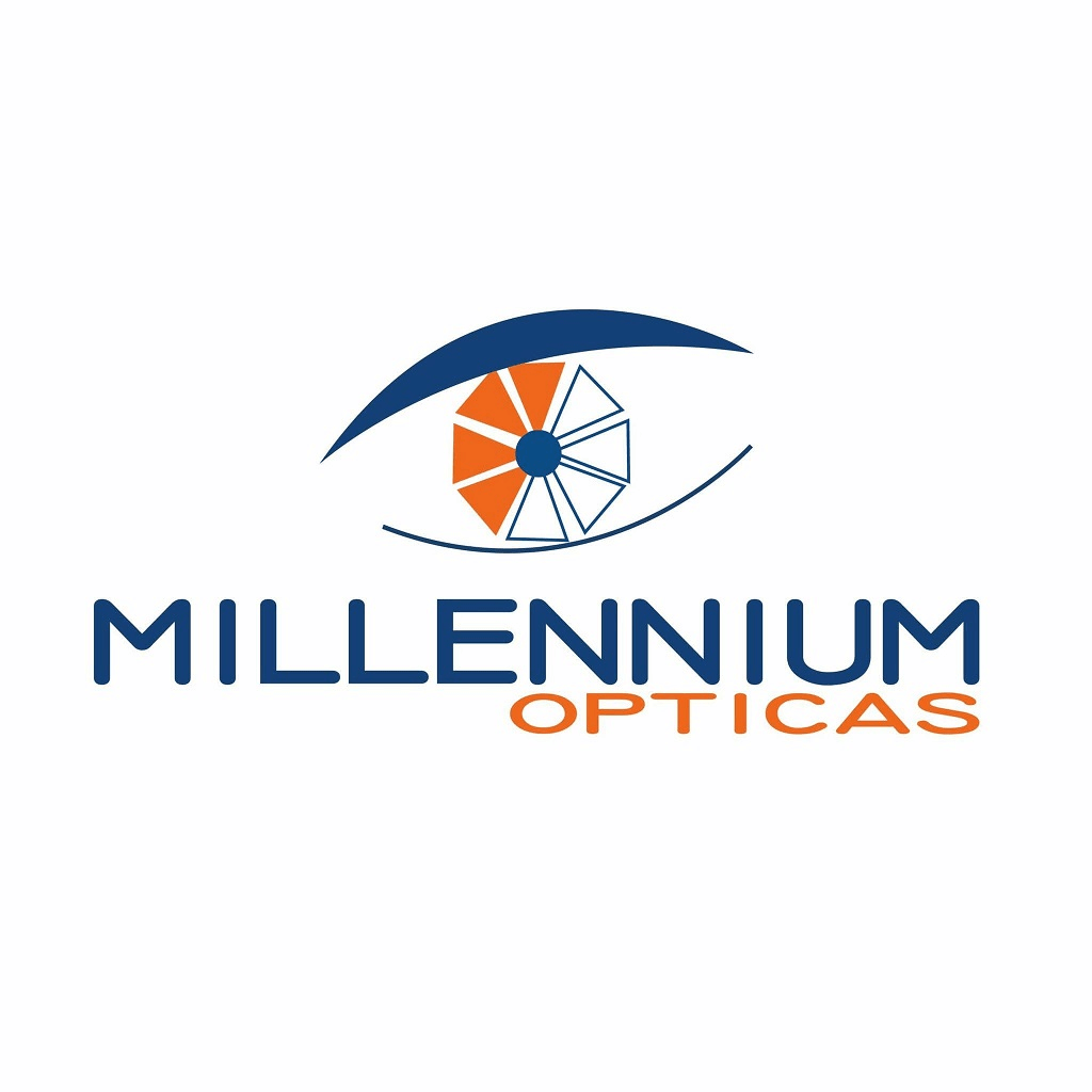 Millennium Ópticas logo